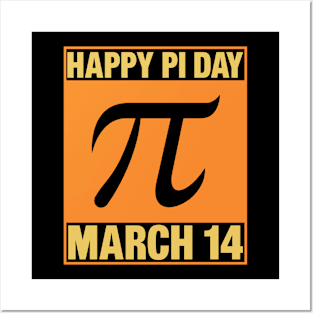 Happy pi day Posters and Art